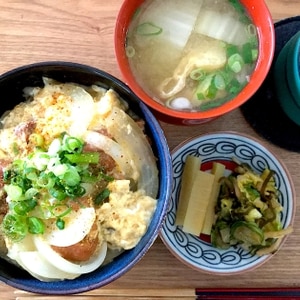 やきとり缶の親子丼